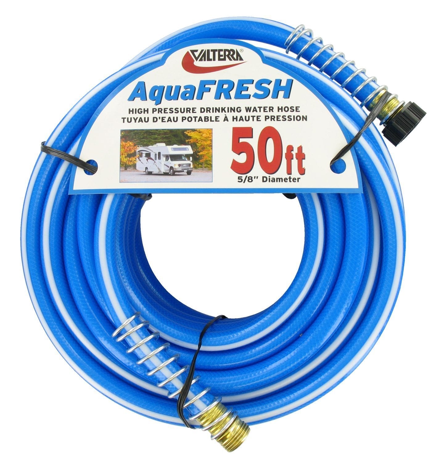 Drinking Water Hose, 5/8″ X 50′, Blue