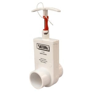 Unibody Valve W/Gate Keeper, 1-1/2" Spig x Spig