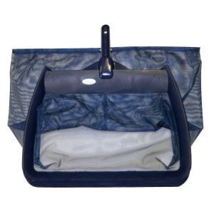 Leaf Rake, 14" Large Mouth, Plastic Frame