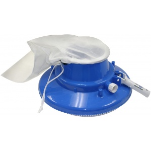 Deluxe Combo Leaf Bagger (2 lbs, 5 Oz), Swivel Wheel & Brush, Fine Mesh Bag, Boxed