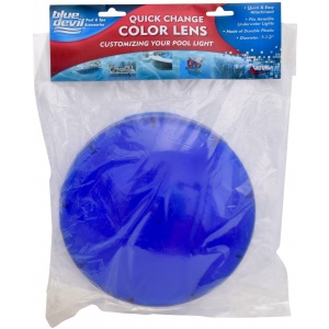 Light Lens, Blue Colored, Polybagged