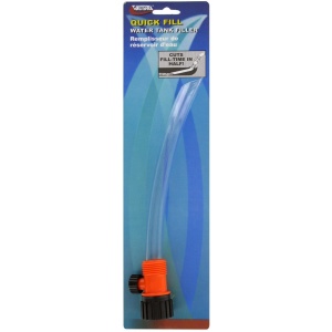 Quick Fill Pigtail With Shut-Off, Carded