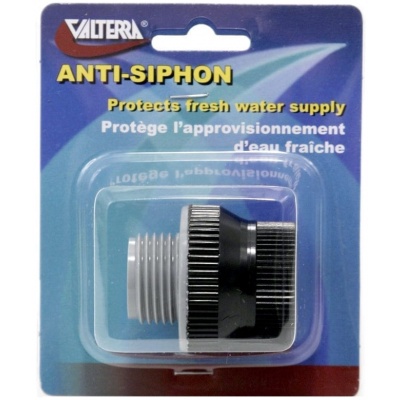 Anti-Siphon Valve, Removable, Plastic, Carded
