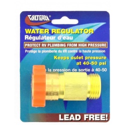 Water Regulator, Brass, Lead-Free, Carded