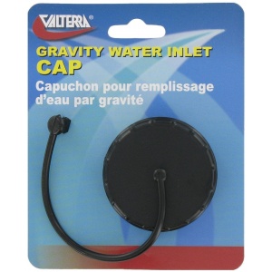 Gravity Water Inlet Cap, Black, Carded