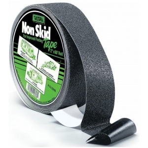 Non-Skid Tape, 2″ X 60′, Black, Bulk