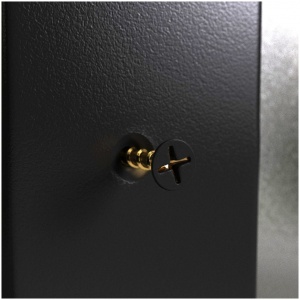 Window Frame Screws, Black, 100 per Bag