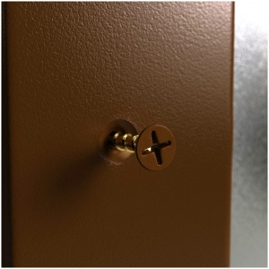 Window Frame Screws, Brown, 100 per Bag