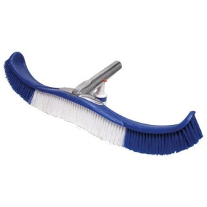 Wall Brush, Flexible & Curved, 18″, Poly Bristles, Metal Handle