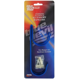 Aluminum Pole Hanger, 2 Hook, Carded (2)
