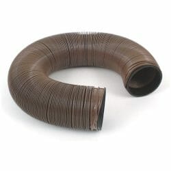 EZ Flush Standard Drain Hose, 10′, Bronze, Boxed