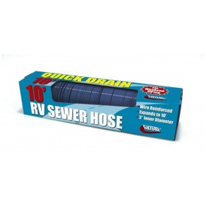 Quick Drain Hose, Standard, 10′, Blue, Boxed