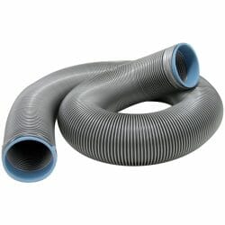 EZ Flush Triple Wrap Drain Hose, 10′, Silver, Boxed