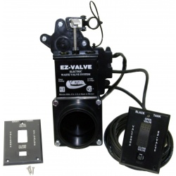 EZ Valve, Electric Waste Valve, 3″ Spigot x Spigot