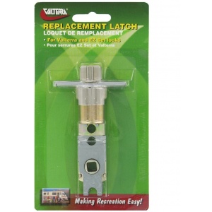 Door Replacement Latch For Entrance Locks, 4-Way Universal, Carded