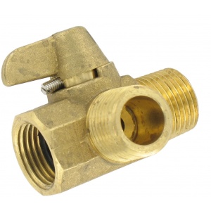Diverter Valve, Brass, 1/2″, MPT x MPT x FPT, Bulk