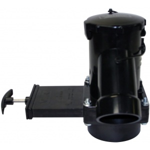 Wye Fixed Valve, 3″ Hub x 2″ Hub x 3″ Bayonet Cap, Left Orientation