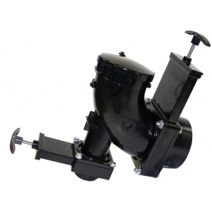 Heel Inlet Rotating Valve, 3″ Hub x 1-1/2″ Spigot x 3″ Bayonet Cap
