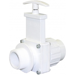 Union and Barbed Valves with Plastic Paddles