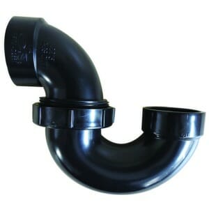 DWV P-Trap, 1-1/2" with Union