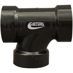 DWV Sanitary Tee, 1-1/2" Hub