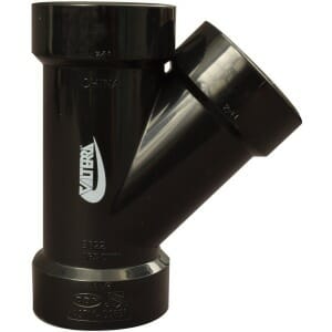 DWV Wye, 1-1/2" Hub