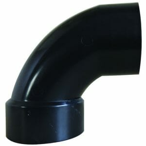 DWV 90&deg; Street, 1-1/2" Spigot x Hub
