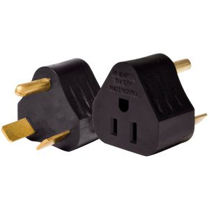 Mighty Cord 30AM-15AF Adapter Plug, Bulk