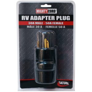 Mighty Cord 30AM-50AF Adapter Plug, Carded