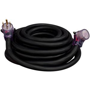 Mighty Cord 50Amp Extension Cord with Handles and LED, 50', Bulk