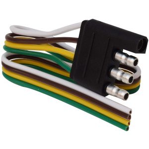 Mighty Cord 4-Way Harness Trailer End, 1', Bulk