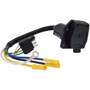 Mighty Cord 7-Way to 4-Way Pre-Wire Harness, 12", Bulk