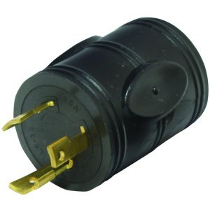 Mighty Cord Generator 30AM to RV 30AF Adapter Plug, Bulk