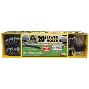 Silverback™, 20′ Sewer Hose Kit