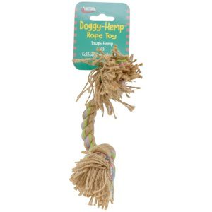 Doggy-Hemp Rope Toy 10"