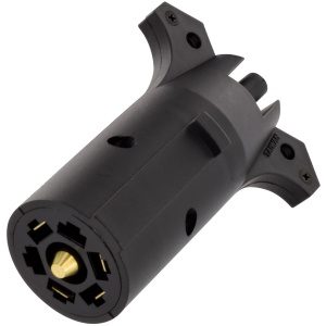 Mighty Cord®  7-Way to 5-Way Flat Adapter Plug, Bulk