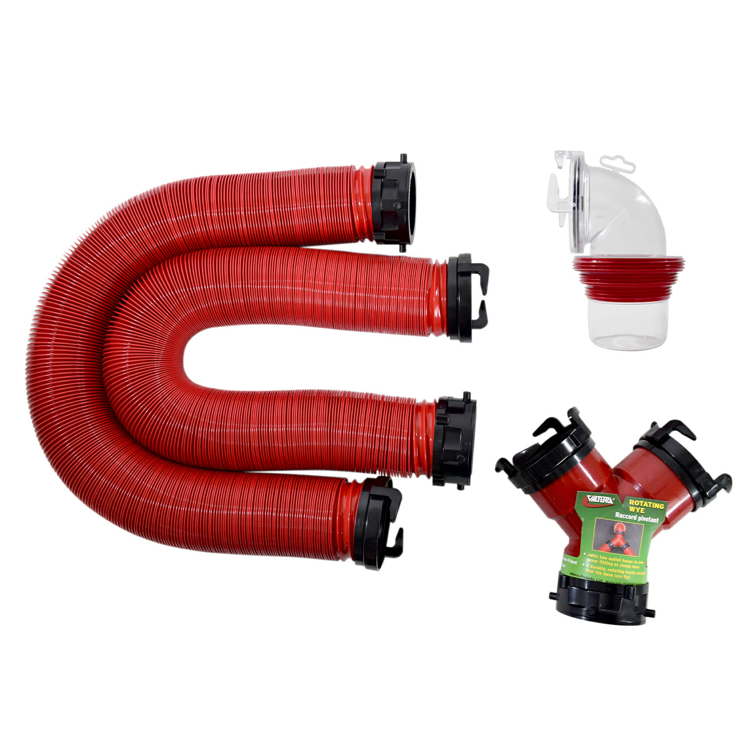 EZ Coupler Dual Tank 20' Sewer Hose Kit, Boxed - Valterra.com