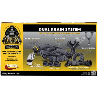 Valterra Silverback Complete Dual Drain System, MPN D04-0678