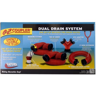 Valterra EZ Coupler Dual Drain System, MPN D04-0178